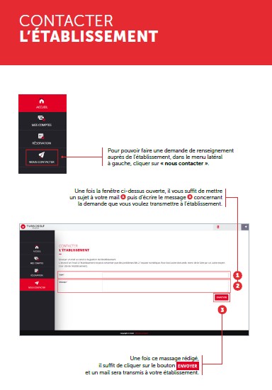 Capture d'écran de l'interface Turbo Self utilisée pour la restauration scolaire du Lycée polyvalent La Hotoie Amiens